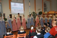 Студийцы Малого Северного хора выступили для участников областного творческого конкурса  «Расскажу тебе о Севере» 