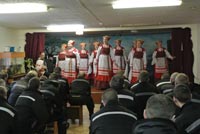 Ансамбль «Северные жемчуга» выступил с концертом в исправительной колонии